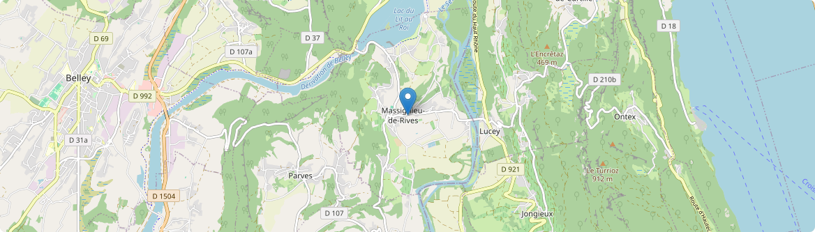 Massignieu-de-Rives - Carte