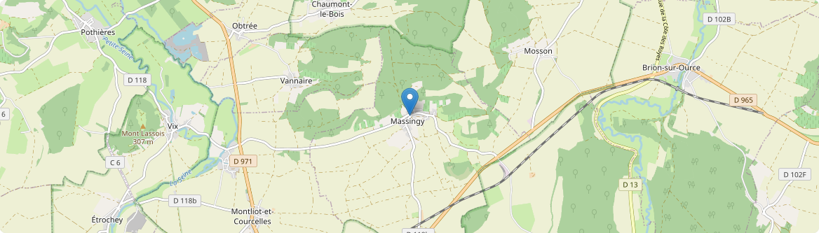 Massingy - Carte