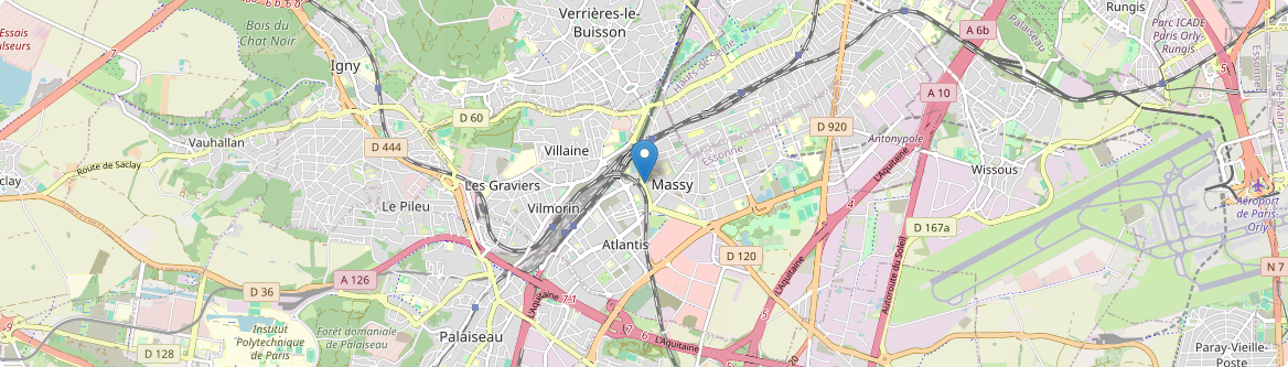 Massy - Carte