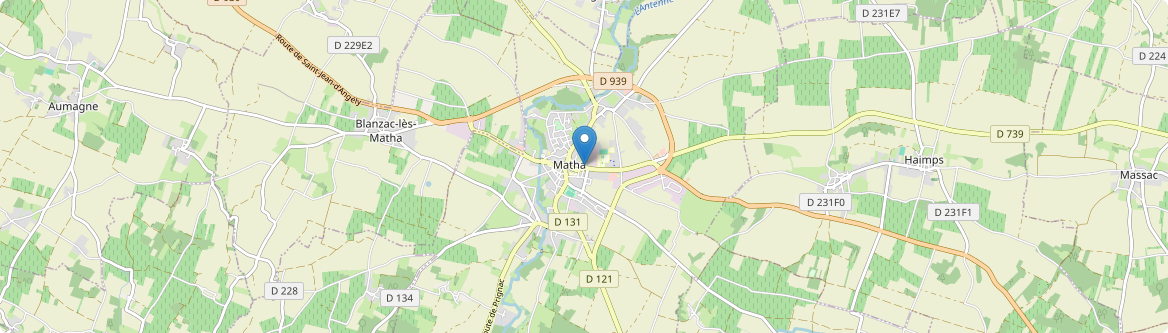 Matha - Carte