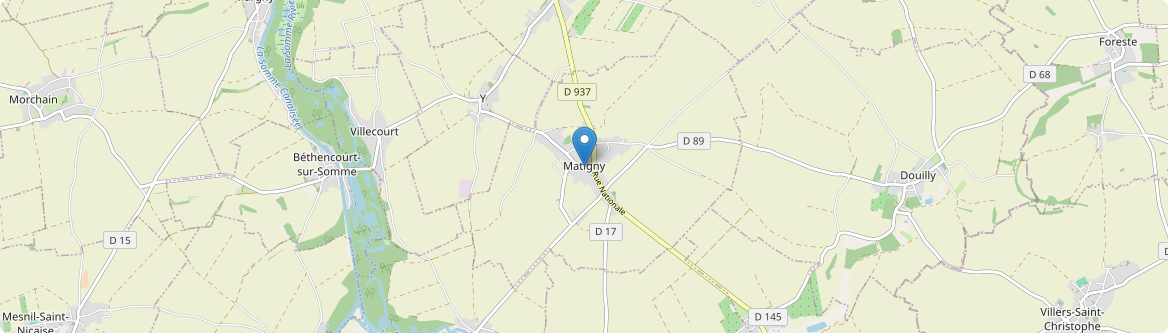 Matigny - Carte