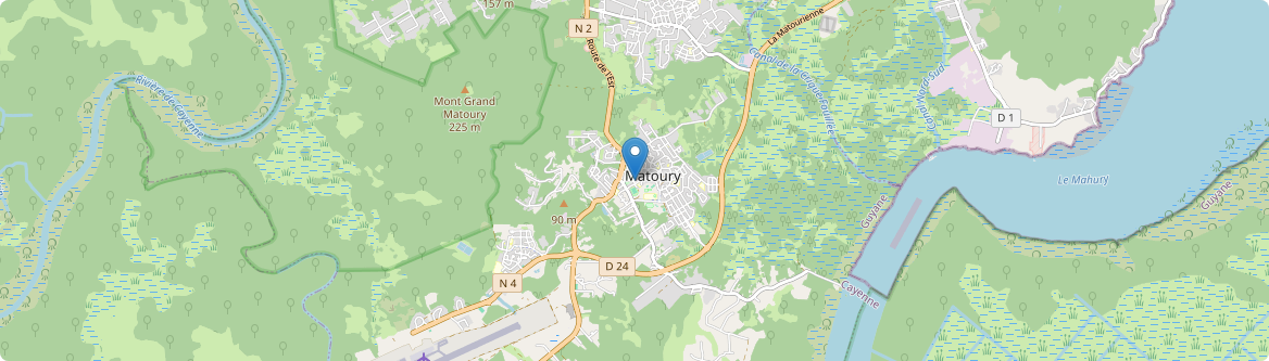 Matoury - Carte