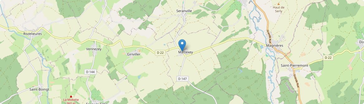 Mattexey - Carte