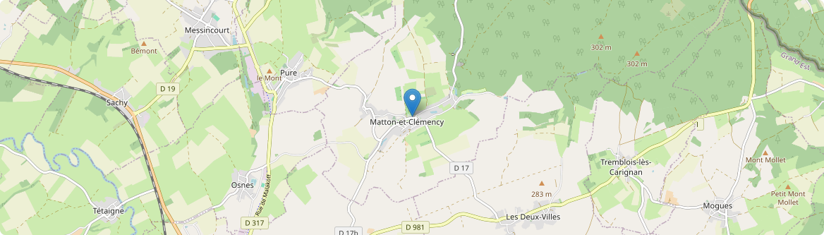Matton-et-Clémency - Carte