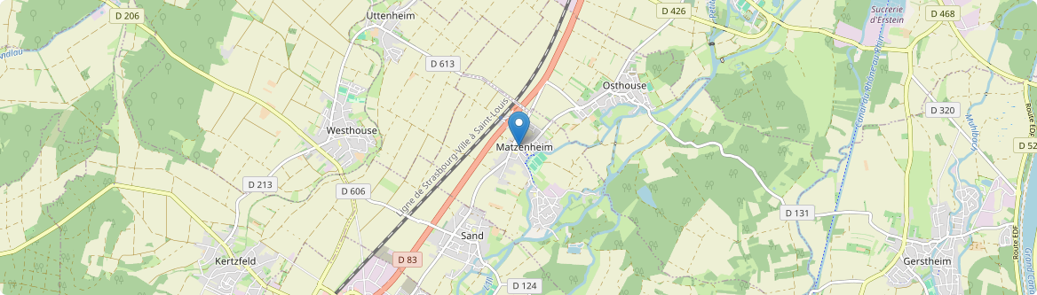Matzenheim - Carte
