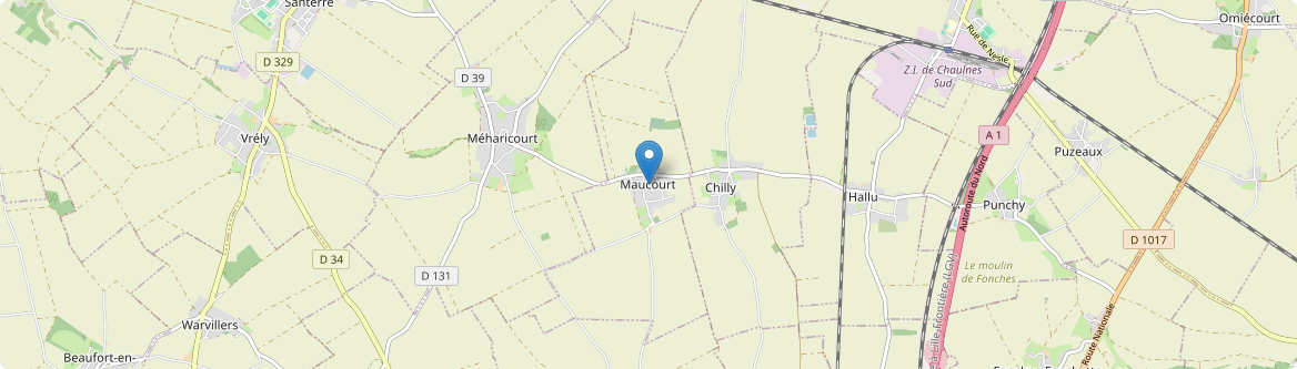 Maucourt - Carte