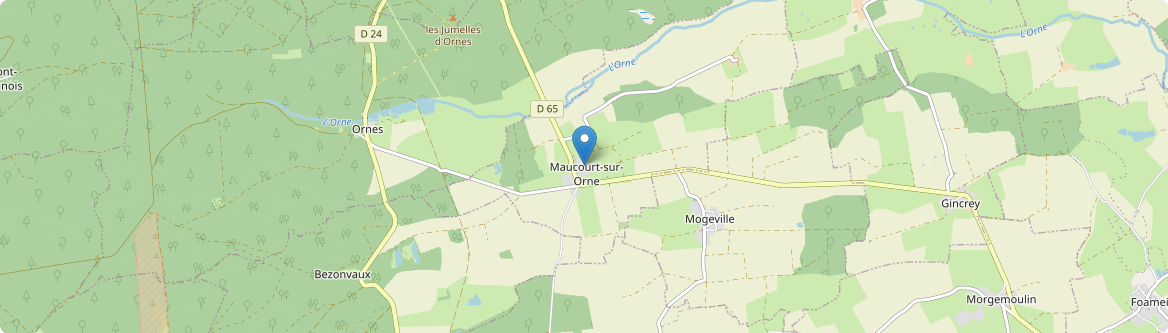 Maucourt-sur-Orne - Carte