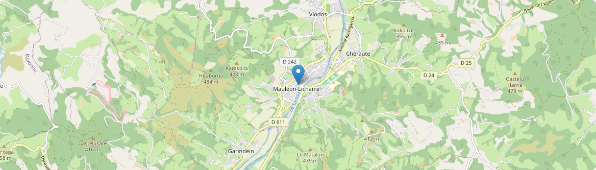 Mauléon-Licharre - Carte