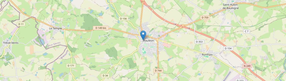 Mauléon - Carte