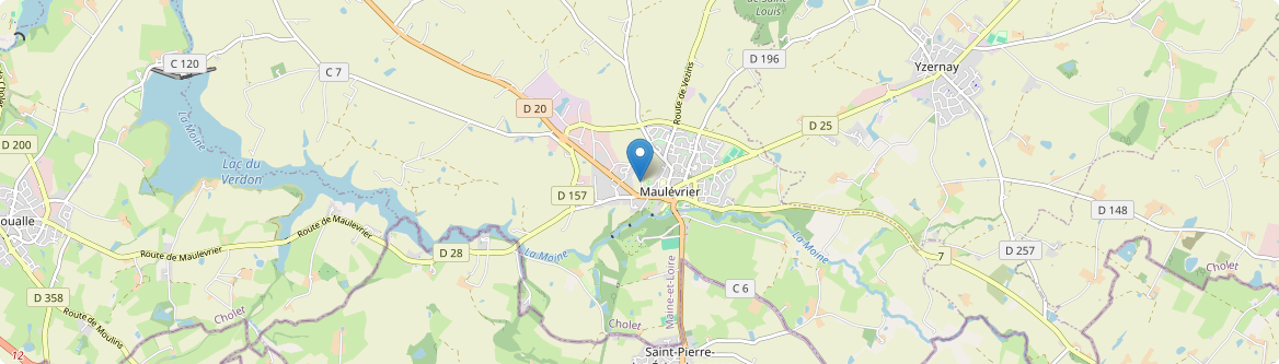 Maulévrier - Carte
