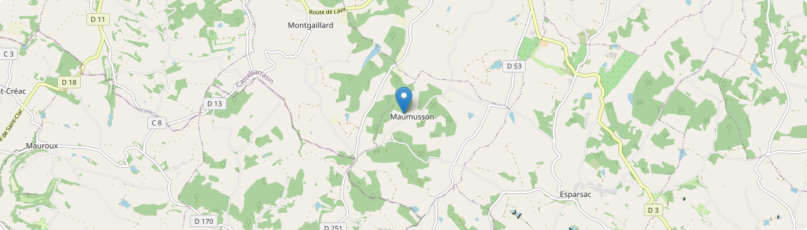 Maumusson - Carte