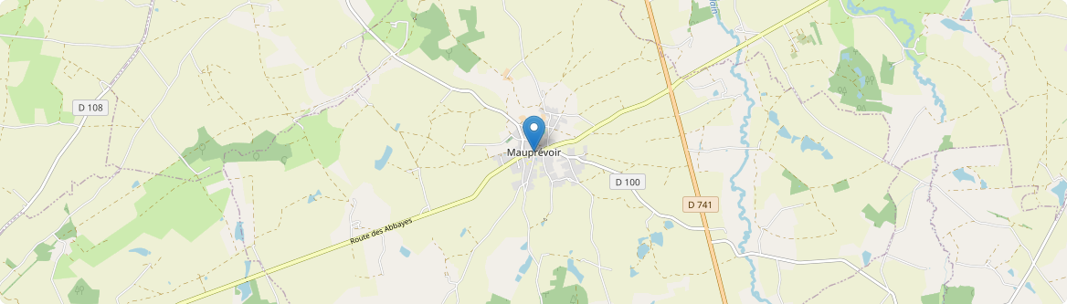 Mauprévoir - Carte