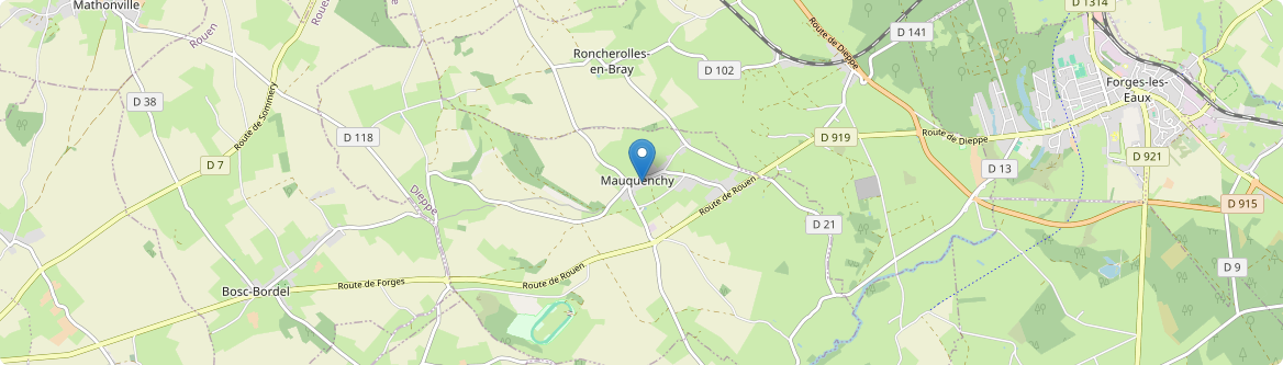 Mauquenchy - Carte