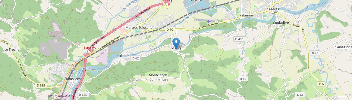 Mauran - Carte