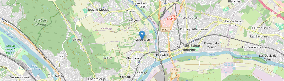 Maurecourt - Carte