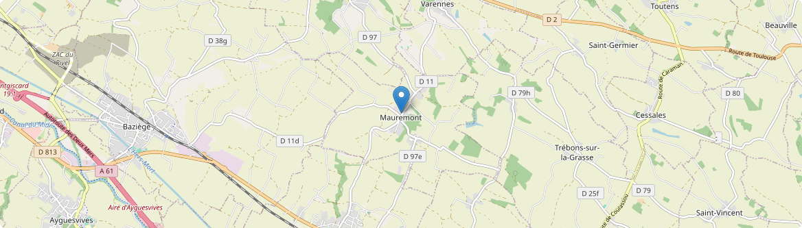 Mauremont - Carte
