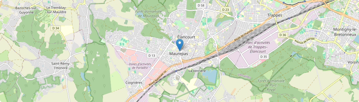 Maurepas - Carte