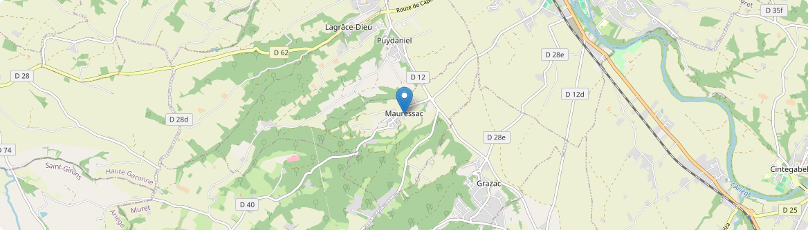 Mauressac - Carte
