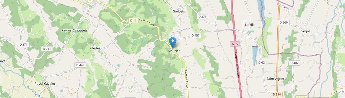 Mauries - Carte
