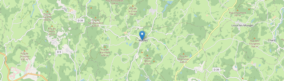 Mautes - Carte