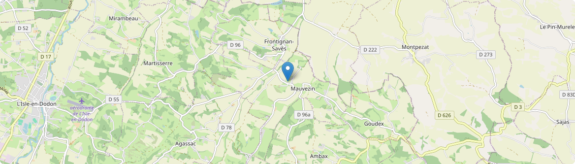 Mauvezin - Carte