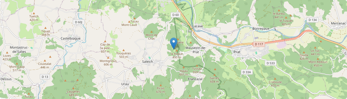 Mauvezin-de-Prat - Carte