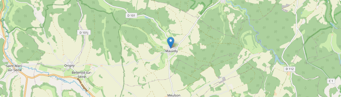 Mauvilly - Carte