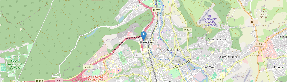 Maxéville - Carte