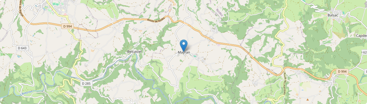 Mayran - Carte