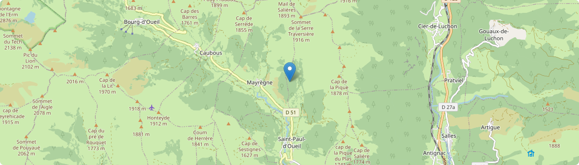 Mayrègne - Carte