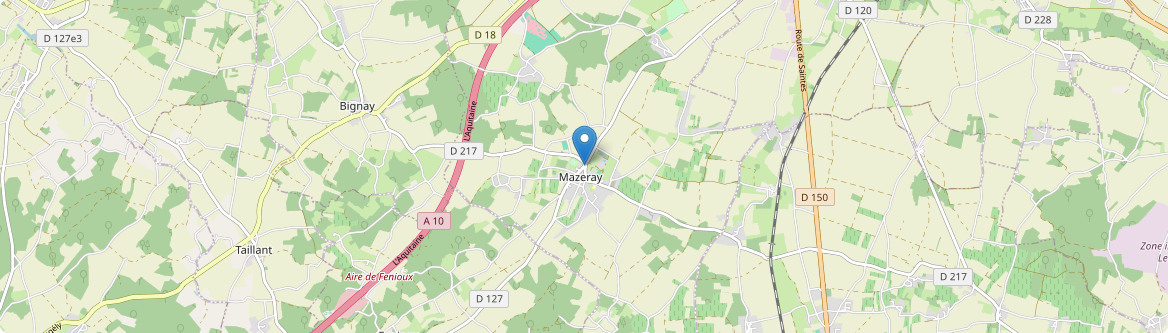 Mazeray - Carte