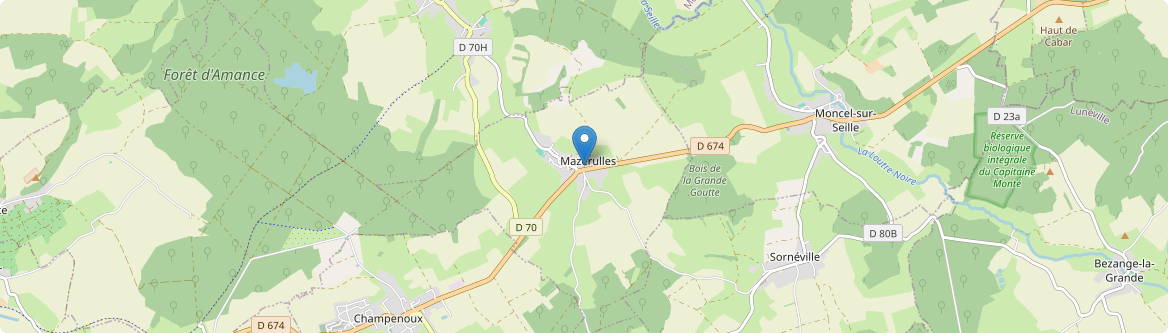 Mazerulles - Carte