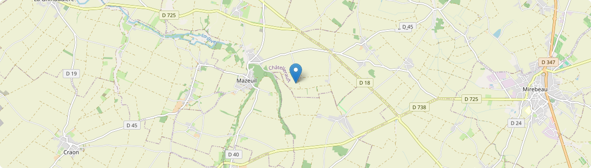 Mazeuil - Carte