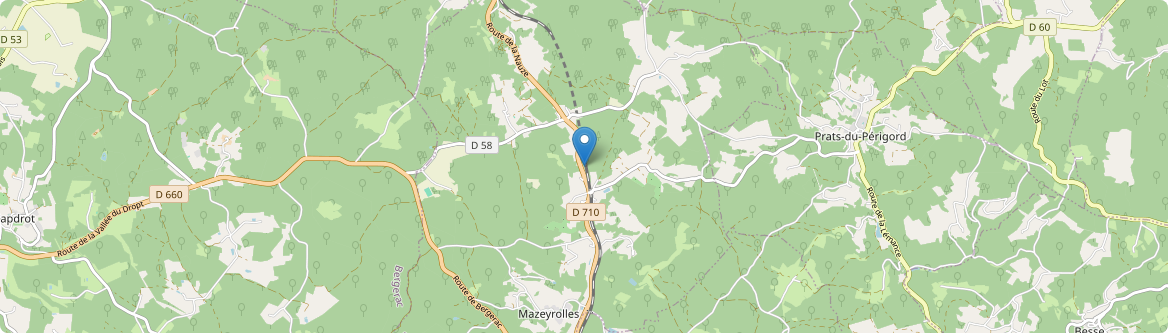 Mazeyrolles - Carte