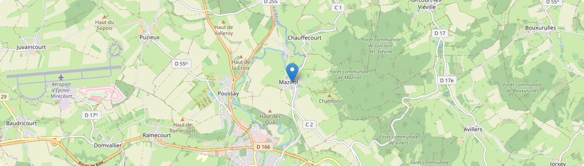 Mazirot - Carte