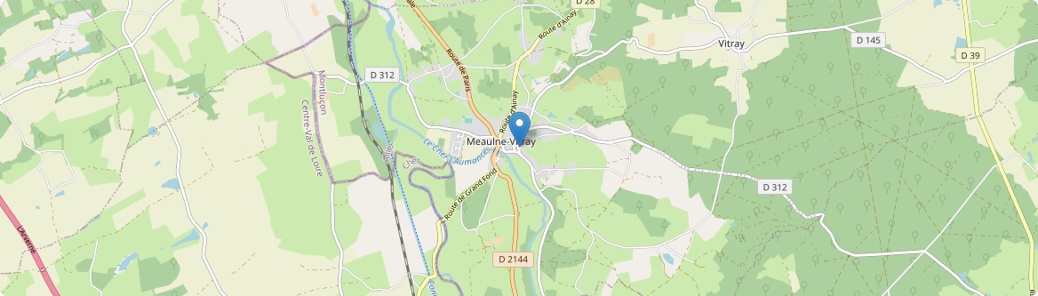 Meaulne-Vitray - Carte