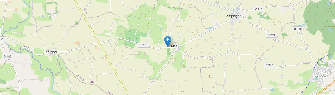 Mée - Carte