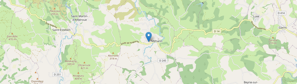 Méharin - Carte