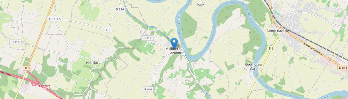 Meilhan-sur-Garonne - Carte