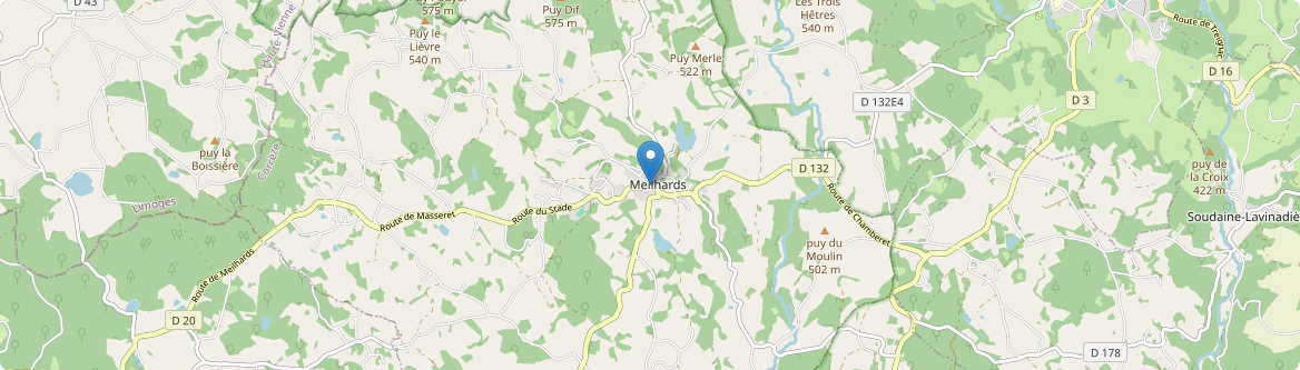 Meilhards - Carte