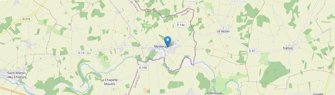 Meilleray - Carte