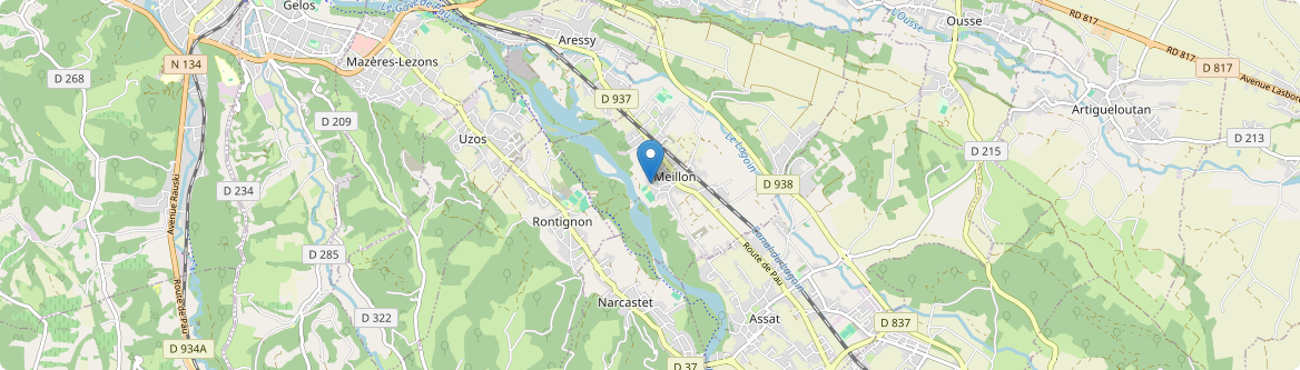 Meillon - Carte
