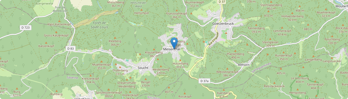Meisenthal - Carte