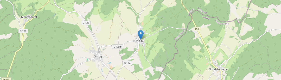 Melay - Carte