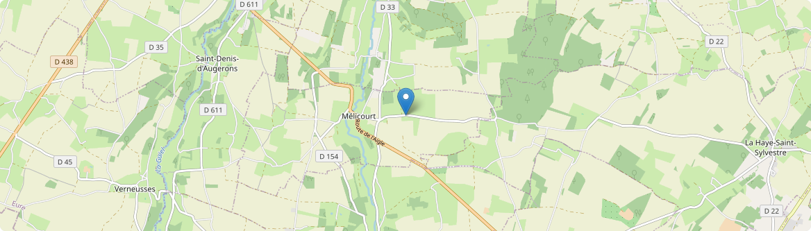 Mélicourt - Carte