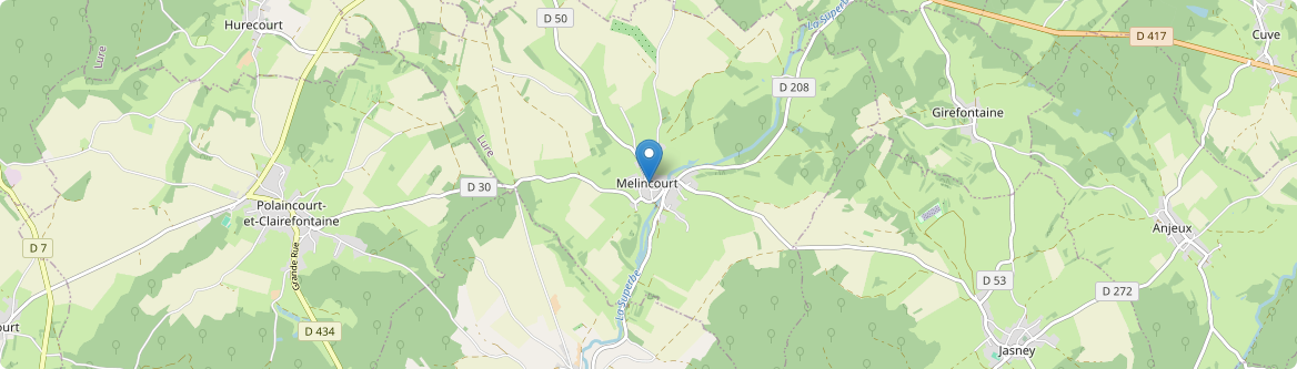 Melincourt - Carte