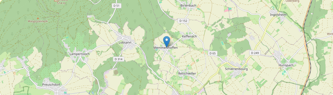 Memmelshoffen - Carte