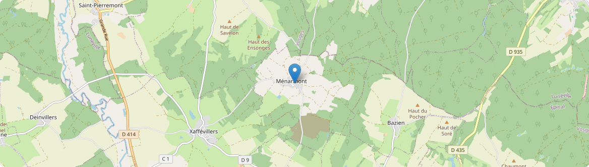Ménarmont - Carte