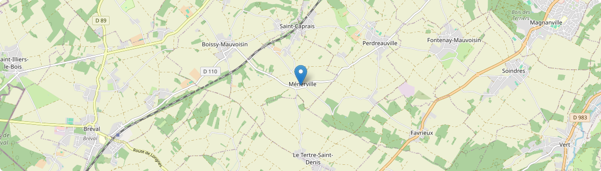 Ménerville - Carte