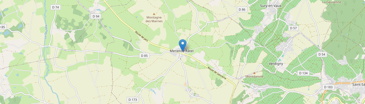 Menetou-Râtel - Carte
